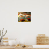 Tree by the Ocean Poster (Küche)
