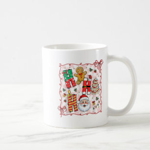 Tree Cake Gingerbrot Weihnachten Ho Ho Funny Santa Kaffeetasse