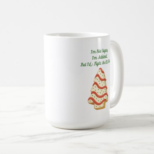 Tree Cakes – Holiday Mug Kaffeetasse (VorderseiteRechts)