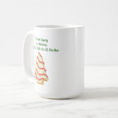 Tree Cakes – Holiday Mug Kaffeetasse (Vorderseite Links)