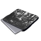 Tree Canopy II, Bute Park, Cardiff Laptopschutzhülle (Vorne Knopf)