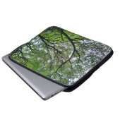 Tree Canopy V, Bute Park, Cardiff Laptopschutzhülle (Vorne Knopf)