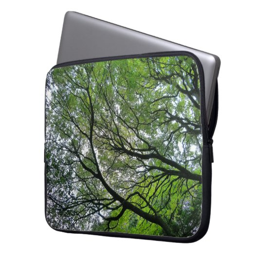 Tree Canopy V, Bute Park, Cardiff Laptopschutzhülle (Vorderseite Links)