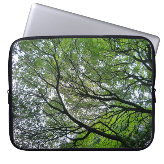 Tree Canopy V, Bute Park, Cardiff Laptopschutzhülle (Vorderseite)