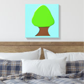 Tree Canvas Print Leinwanddruck (Insitu (Schlafzimmer))