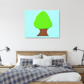 Tree Canvas Print Leinwanddruck (Insitu (Schlafzimmer))