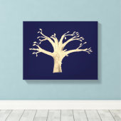 Tree Canvas Print Leinwanddruck (Insitu (Holzboden))