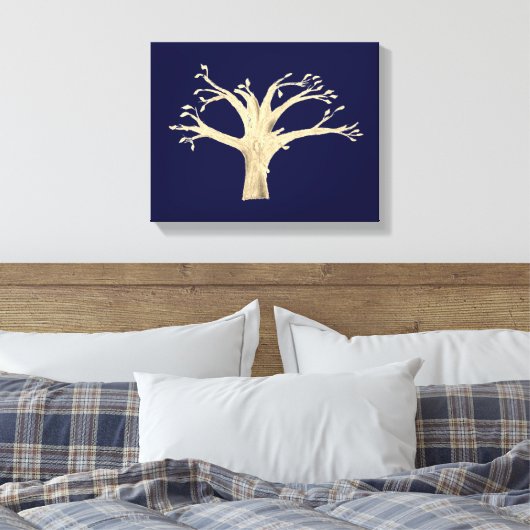 Tree Canvas Print Leinwanddruck (Insitu (Schlafzimmer))