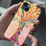 Tree Case-Mate iPhone Case<br><div class="desc">Dieses einzigartige Gehäuse mit Mosaikbaum in Regenbogenfarben auf beige- und korallenfarbenem Hintergrund. Weil wir unsere eigenen Kunstwerke erstellen,  werden Sie dieses exakte Bild von anderen Designern nicht finden. Original Mosaic © Michele Davies</div>