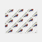 Tree Chirurg Arborist am Werk zur Zeit Chainsaw Fleecedecke (Vorderseite (Horizontal))