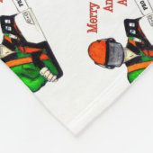 Tree Chirurg Arborist am Werk zur Zeit Chainsaw Fleecedecke (Ecke)