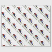 Tree Chirurg Arborist am Werk zur Zeit Chainsaw Geschenkpapier (Flach)