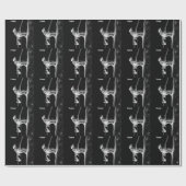 Tree Chirurg Arborist am Werk zur Zeit Chainsaw Geschenkpapier (Flach)