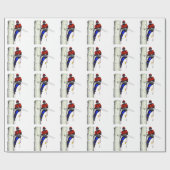 Tree Chirurg Arborist am Werk zur Zeit Chainsaw Geschenkpapier (Flach)