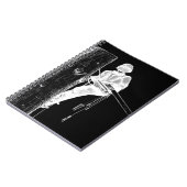 Tree Chirurg Arborist am Werk zur Zeit Chainsaw Notizblock (Linke Seite)