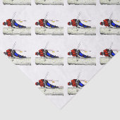 Tree Chirurg Arborist am Werk zur Zeit Chainsaw Seidenpapier (Ausschnitt)