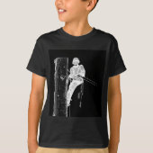 Tree Chirurg Arborist am Werk zur Zeit Chainsaw T-Shirt (Vorderseite)