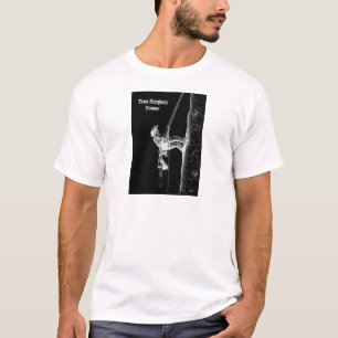 Tree Chirurg Arborist am Werk zur Zeit Chainsaw T-Shirt