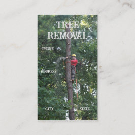 Tree Clearing Services Visitenkarte