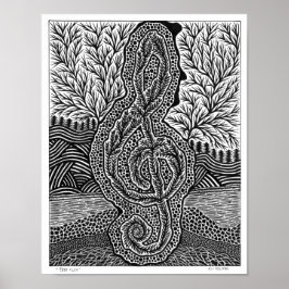 Tree Clef Poster