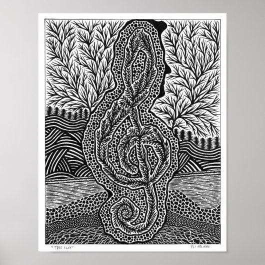 Tree Clef Poster (Vorne)