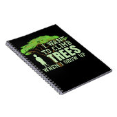 Tree Climber Future Arborist Funny Tremoll Notizblock (Rechte Seite)
