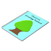 Tree Customizable Genealogy Notebook Notizblock (Linke Seite)