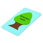 Tree Customizable Genealogy Premium Magnet (Linke Seite)
