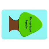 Tree Customizable Genealogy Premium Magnet (Horizontal)