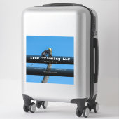 Tree Cutting Unternehmen Vehicle Adverver business Aufkleber (Koffer)