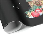 Tree Dasher Dancer Prancer Vixen Tequila Whiskey Geschenkpapier (Rolleneckpunkt)