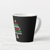 Tree Dasher Dancer Prancien Vixen Tequila Whiskey Milchtasse (Rechte Ecke)
