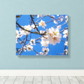 Tree der Blume eingewickelte Leinwände Leinwanddruck (Insitu (Holzboden))