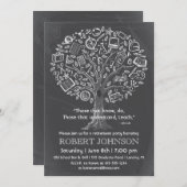 Tree der Einladung des Lehrers zur Altersvorsorge (Vorne/Hinten)