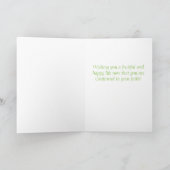 Tree der Lebensbestätigungskarte Karte (Innenseite)