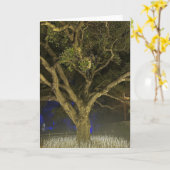 Tree der leichten Grußkarte Karte (Gelbe Blume)