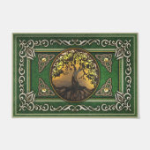 Tree Doormat, Begrüßmatte, Personalisierte Türmatt Fußmatte (Vorderseite)