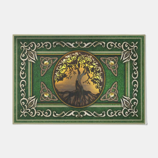Tree Doormat, Begrüßmatte, Personalisierte Türmatt Fußmatte