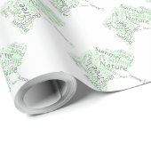 Tree Earth Day Geschenkpapier (Rolleneckpunkt)