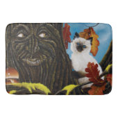 Tree Ent Cat Autumn Fantasy Badematte (Vorderseite)
