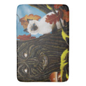 Tree Ent Cat Autumn Fantasy Badematte (Vorderseite Vertikal)