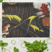 Tree Ent Cat Autumn Fantasy Geschirrtuch (Gefaltet)