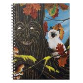Tree Ent Cat Autumn Fantasy Notizblock (Vorderseite)