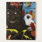 Tree Ent Cat Autumn Fantasy Planer (Rückseite)