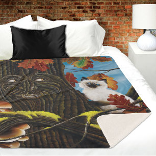 Tree Ent Cat Autumn Fantasy Sherpadecke