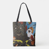 Tree Ent Cat Autumn Fantasy Tasche (Rückseite)