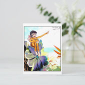 Tree Fairies 4 Postkarte (Stehend Vorderseite)