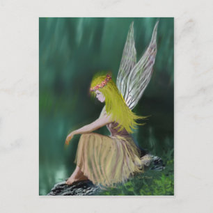 Tree Fairy A Postkarte