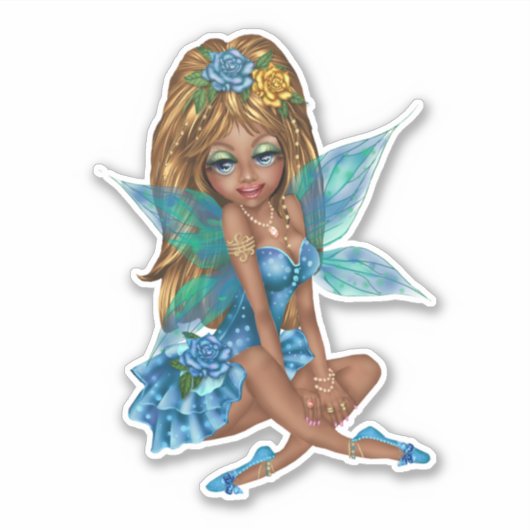 Tree Fairy Aufkleber (Vorderseite)