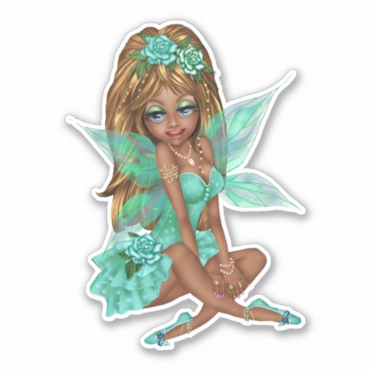 Tree Fairy Aufkleber (Vorderseite)